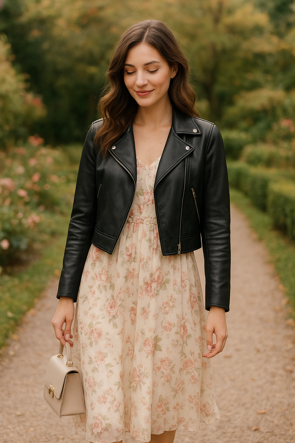 Leather Jackets for Women in Romantic Fashion